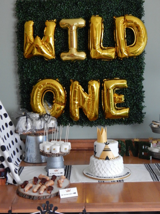 Wild One First Birthday Party featured on Pretty My Party