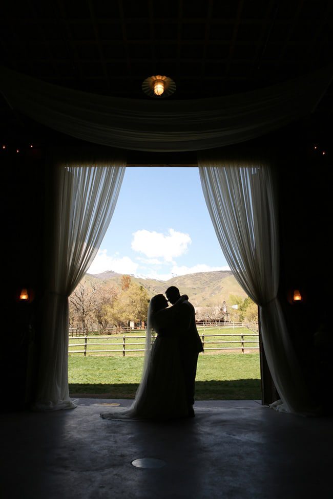 Rustic Barn Wedding in Utah on Pretty My Party