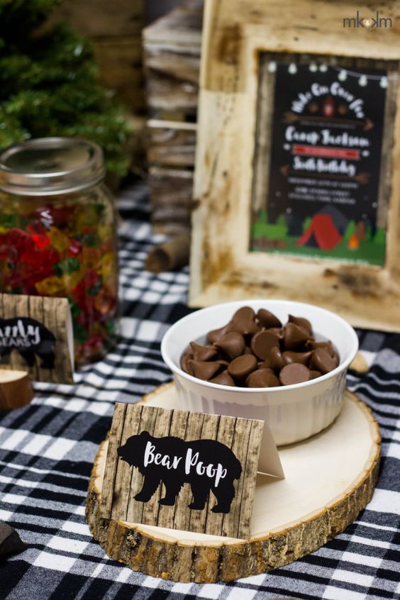 Bear Poop | Lumberjack Party Ideas