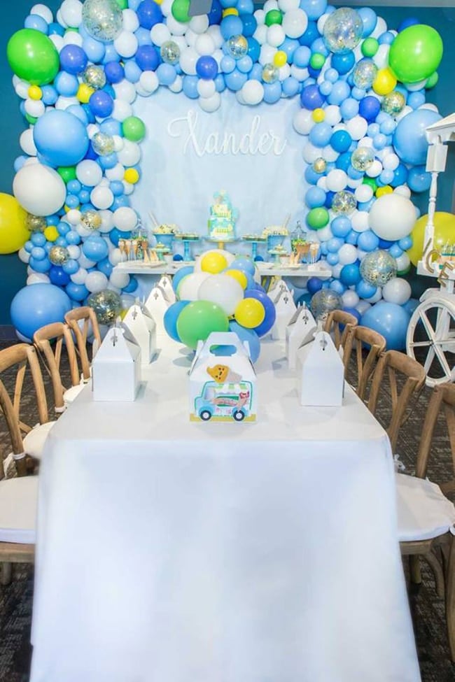 Boys Ice Cream Birthday Party Ideas