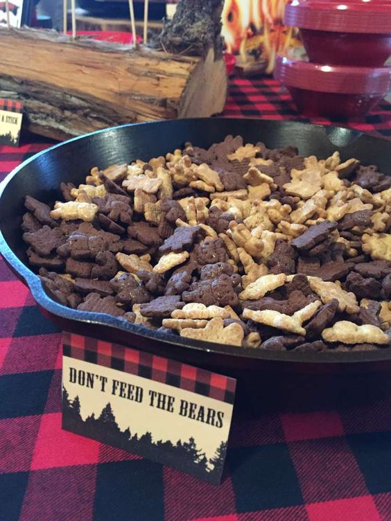 Don't Feed the Bears | Lumberjack Party Ideas