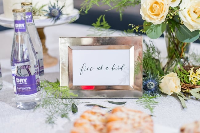 Free As a Bird Sign | Little Bird Themed Baby Shower