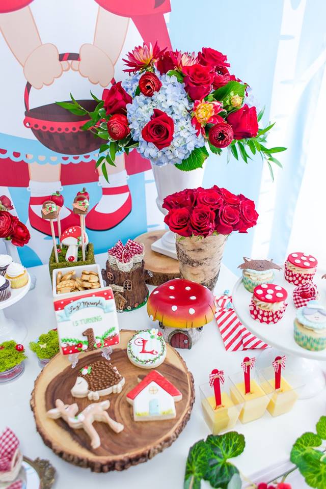 Adorable Little Red Riding Hood Birthday Party