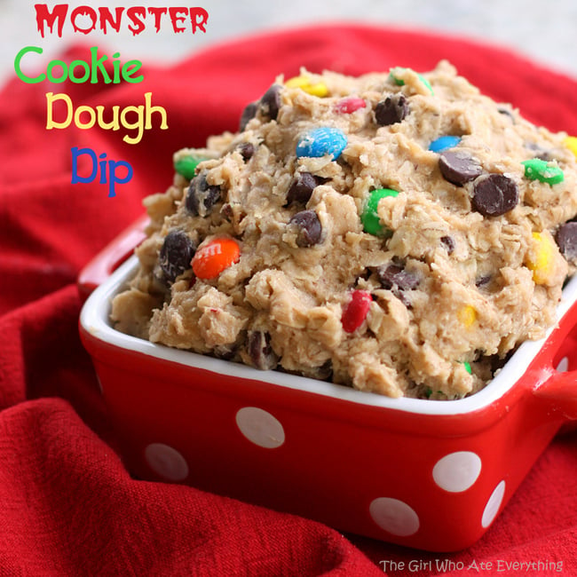 Monster Cookie Dough Dip