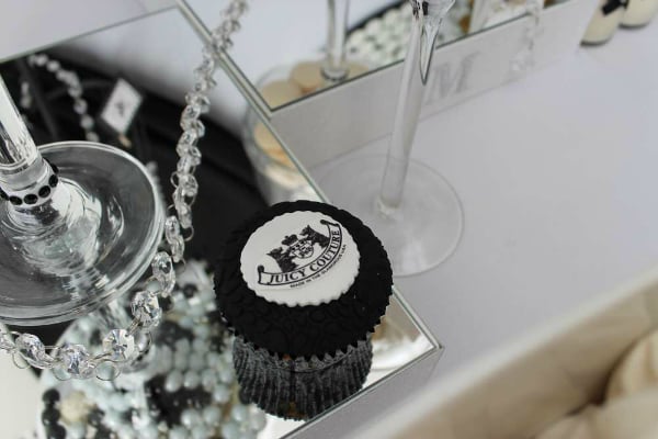 Juicy Couture Cupcake Topper