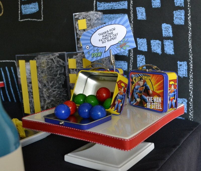 Superhero Super Dad Party