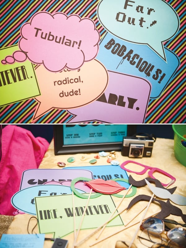 Totally 80s Themed Birthday Party | Pretty My Party
