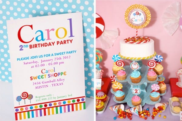 Colorful Candyland Birthday Party | Pretty My Party