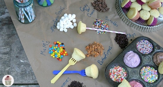 Cupcake Fondue