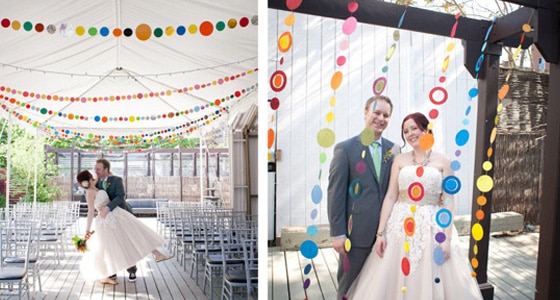 Polka Dot Inspired Wedding