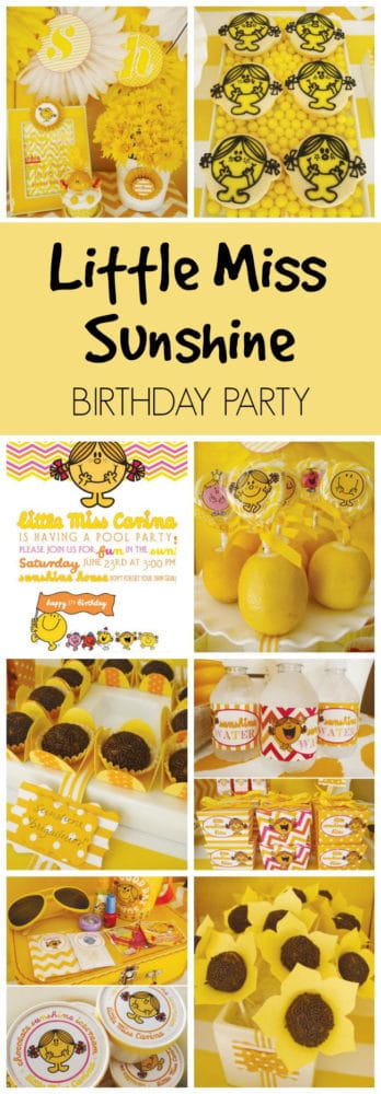 Little Miss Sunshine Party featured on Pretty My Party