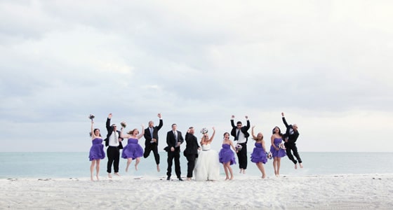 Modern Beach Wedding