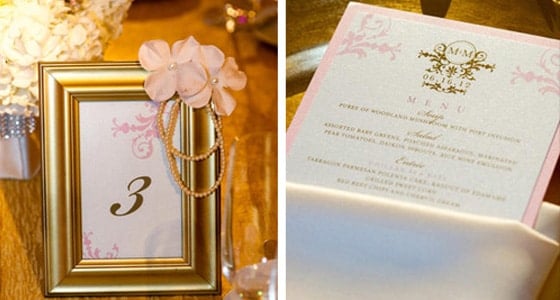 Gorgeous Pink and Gold Wedding