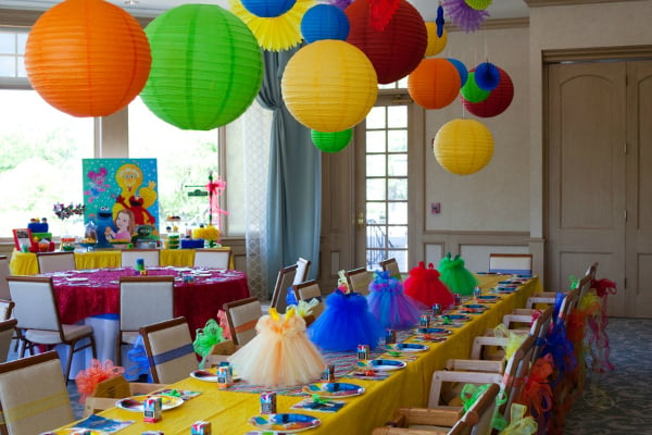 Sesame Street Party Tables