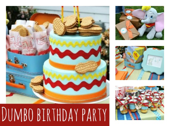 Dumbo Themed Party Ideas featured on Pretty My Party