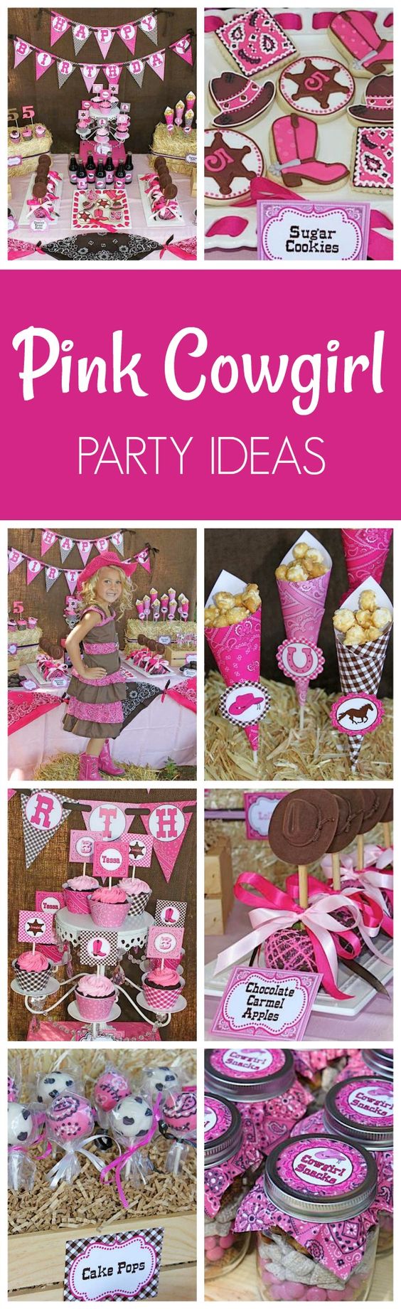 Cowgirl Themed Birthday Party Ideas - Pretty My Party