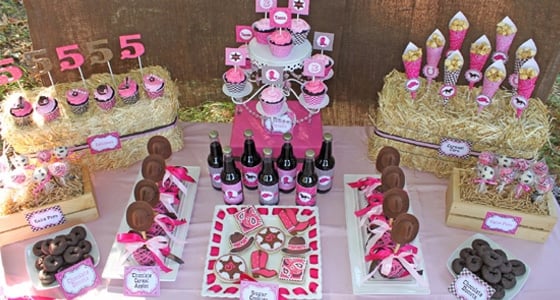 Cowgirl Themed Birthday Party