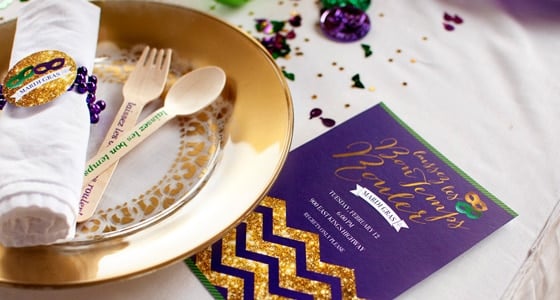 Mardi Gras Styled Shoot