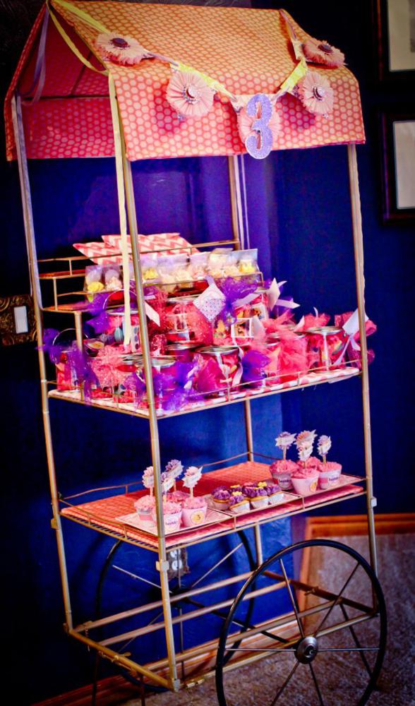 Tangled Party Favor Cart