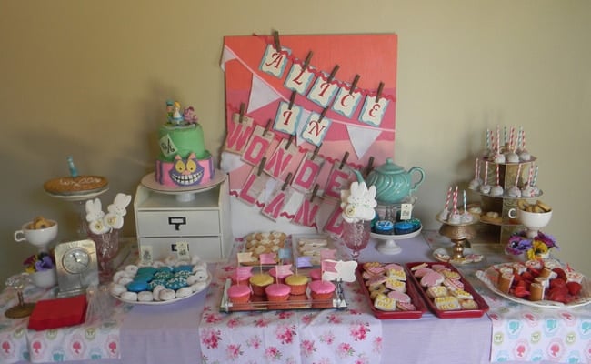 Alice in Wonderland 4th Birthday