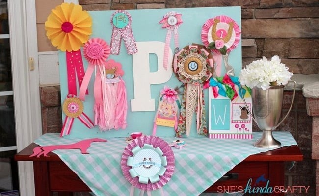 Pretty Horses & Hairbows Third Birthday Party