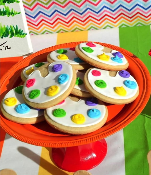 Art Party Cookies