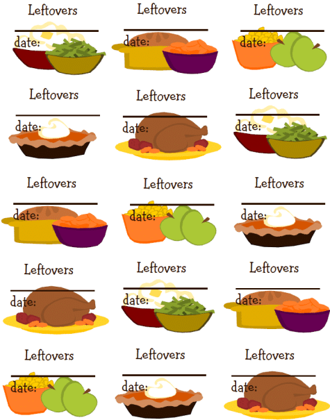 27 Free Thanksgiving Printables - Pretty My Party