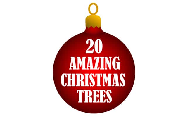 20 Amazing Christmas Trees