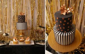 Glamorous Black and Gold New Year's Styled Shoot - Pretty My Party