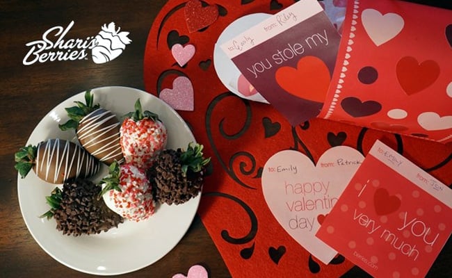 Free Valentine’s Day Printables From Shari’s Berries!