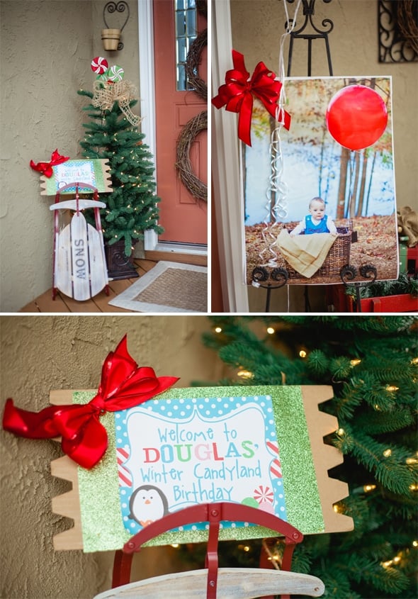 Winter Wonderland 1st Birthday Party Decorations