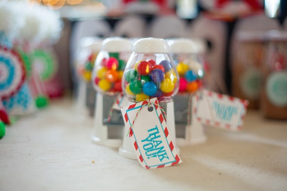 Gumball Machine Candy Party Favors