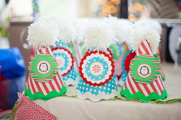 Winter Wonderland Birthday Hats