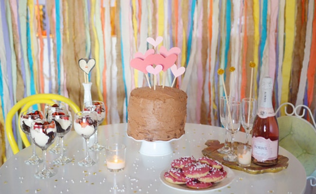 Pink and Gold Valentine’s Day Styled Shoot