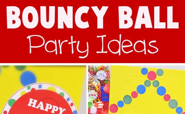 Bouncy Ball Party Ideas