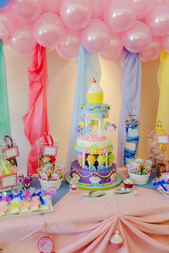 Candland Party Dessert Table