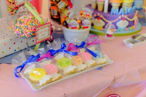 Candy Themed Sugar Cookies