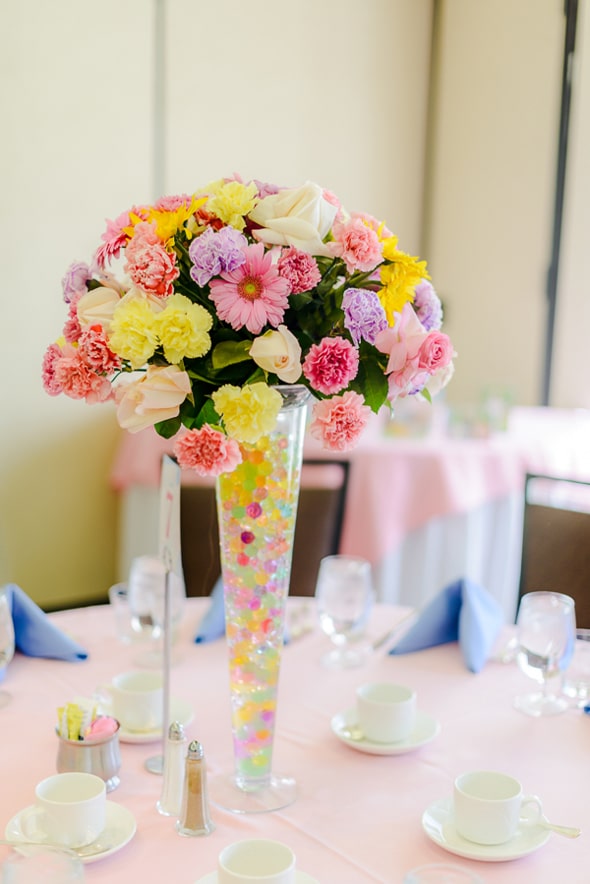 Candyland Flower Centerpiece