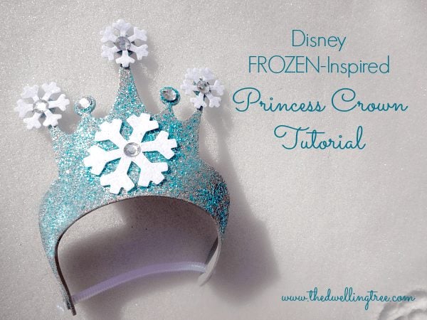 DIY Disney Frozen Princess Crown