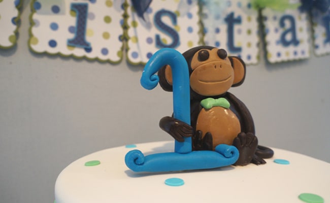 Monkey First Birthday Party