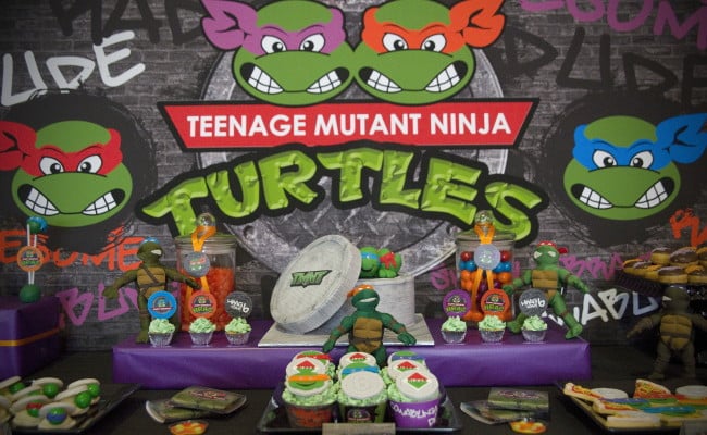 Teenage Mutant Ninja Turtles Birthday Extravaganza