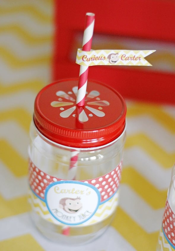 Curious George Birthday "Monkey Juice" Drink