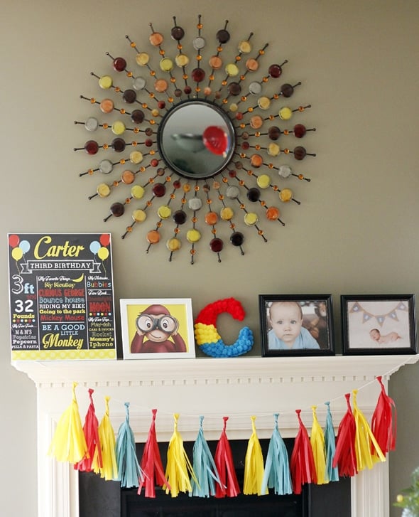 Curious George Birthday Party Decorations