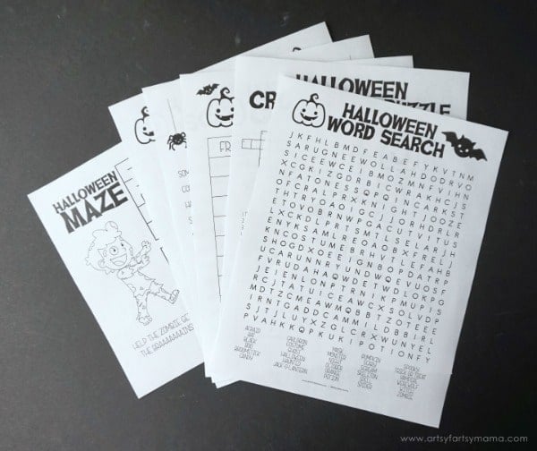 Free Halloween Activity Pack For Kids