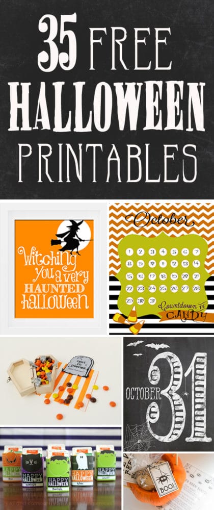Free Halloween Printables - Pretty My Party