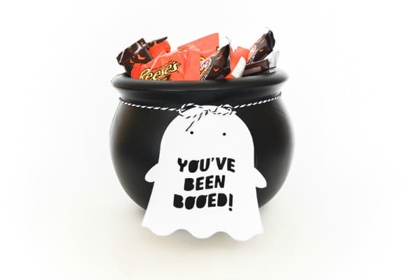 Free Printable Halloween You've Been Booed Tag