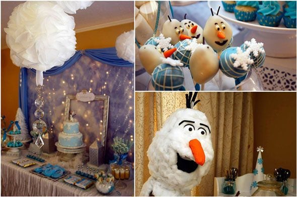 Frozen Olaf Themed Birthday Party