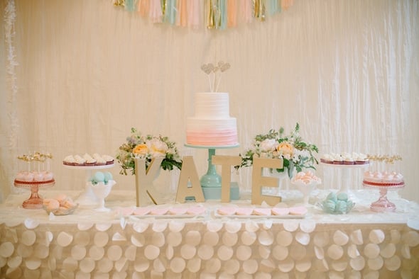 Sweet Pastel First Birthday Party