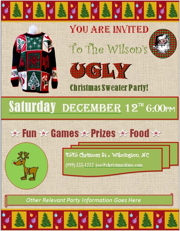 10 Tips for planning the ultimate ugly sweater party on Pretty My Party
