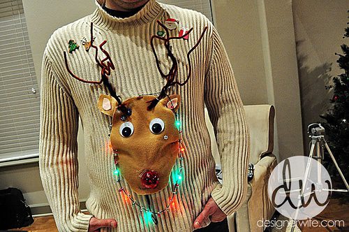 Ugly Sweater Party: Rodeo? How About NO-deo! - Matchsticks and